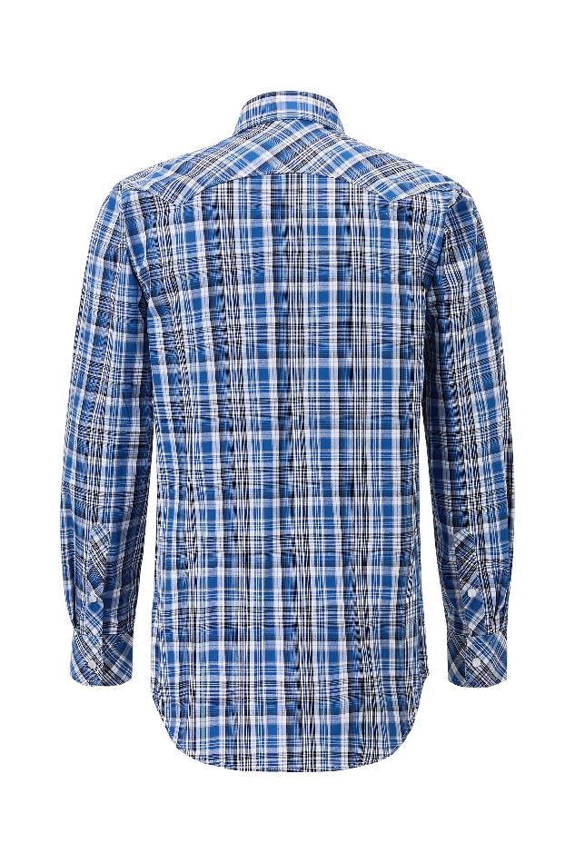 Pilbara Western Mens Snap Button Long Sleeve Shirt