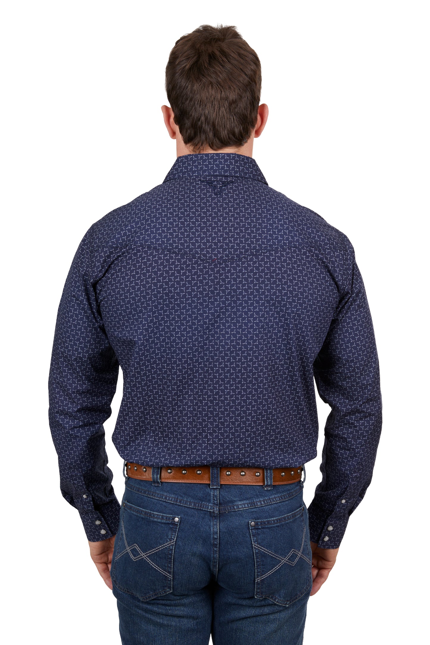 Pure Western Mens Jett Long Sleeve Shirt