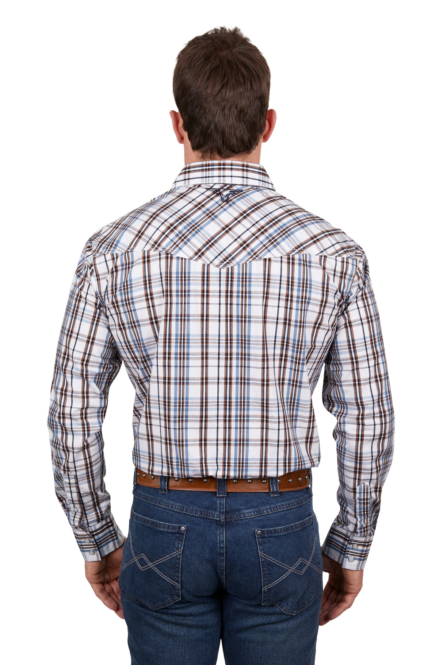 Pure Western Mens Evan Long Sleeve Shirt