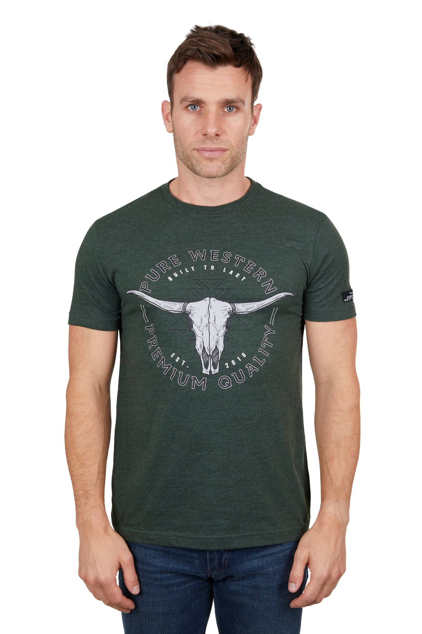 Pure Western Mens Enzo Short Sleeve Tee