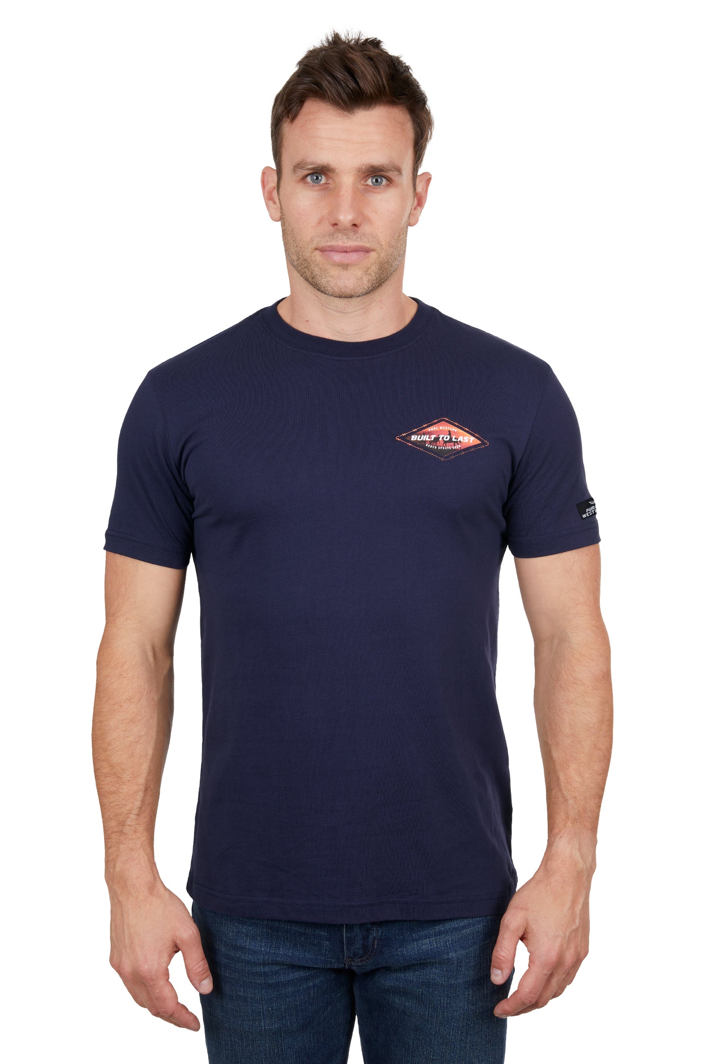 Pure Western Mens Neil Short Sleeve Tee