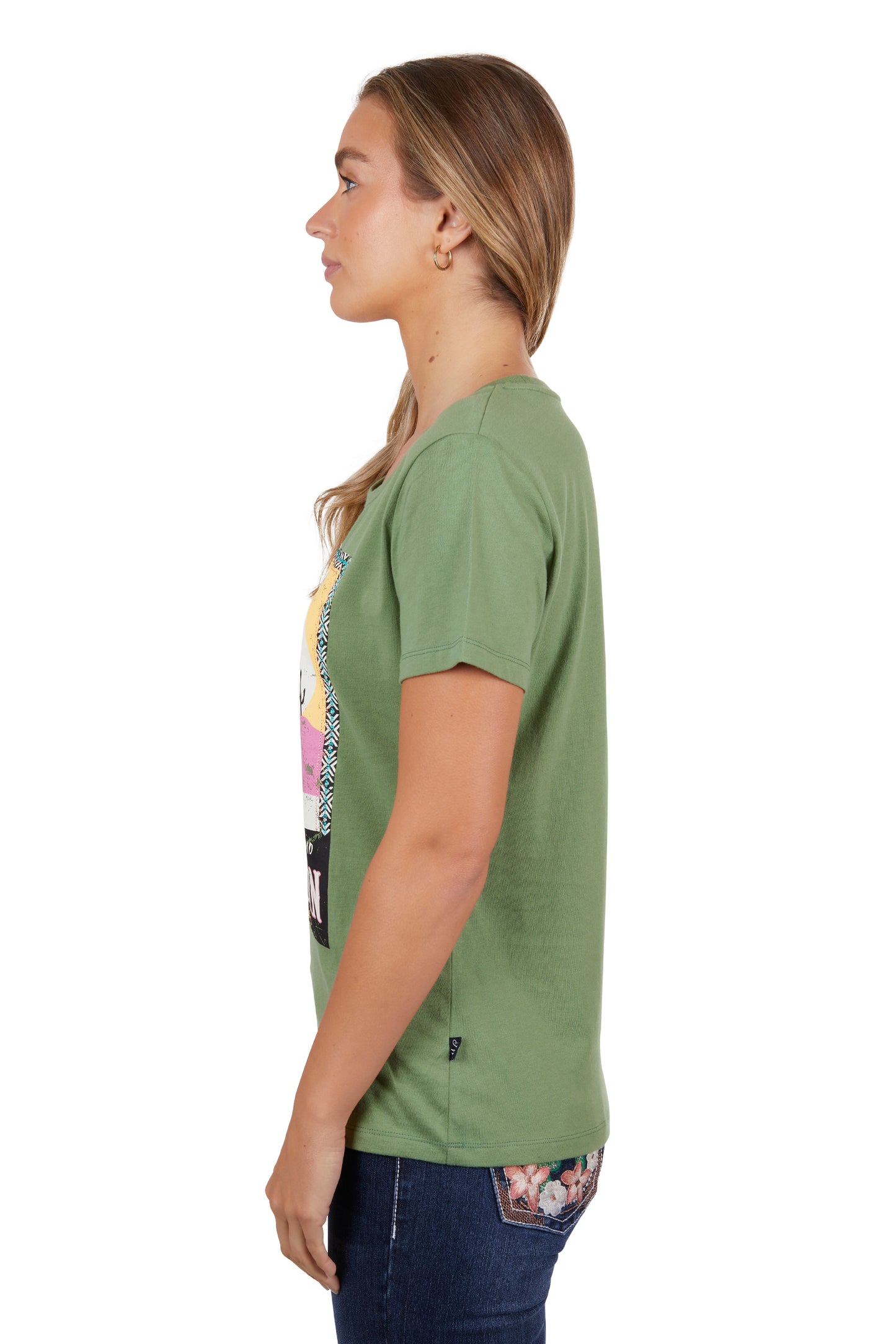 Pure Western Womens Lauren Short Sleeve Tee