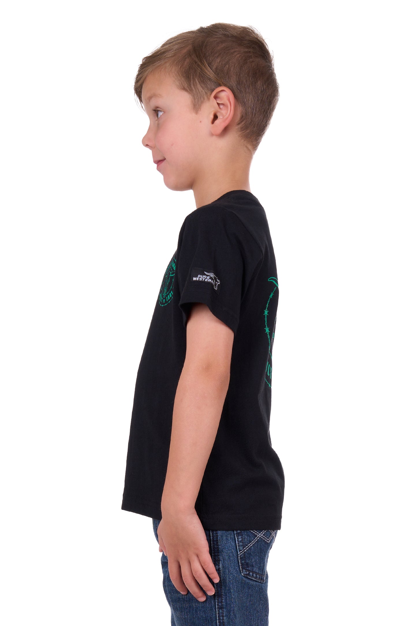 Pure Western Boys Walker Short Sleeve Tee