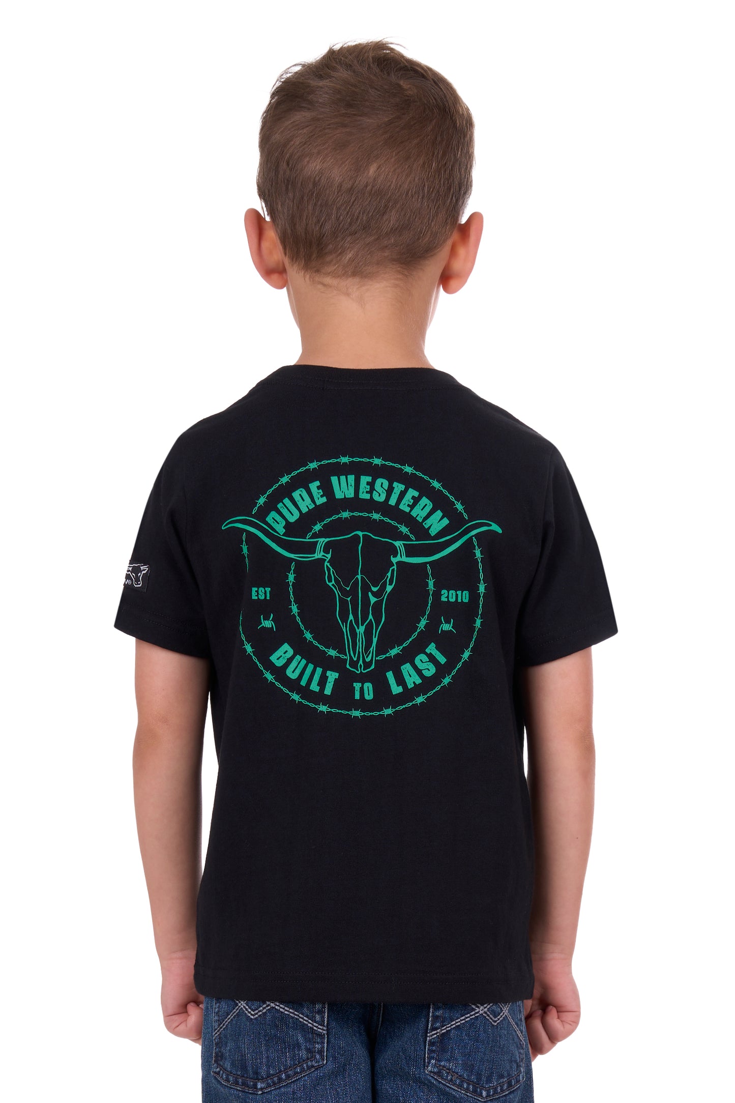 Pure Western Boys Walker Short Sleeve Tee