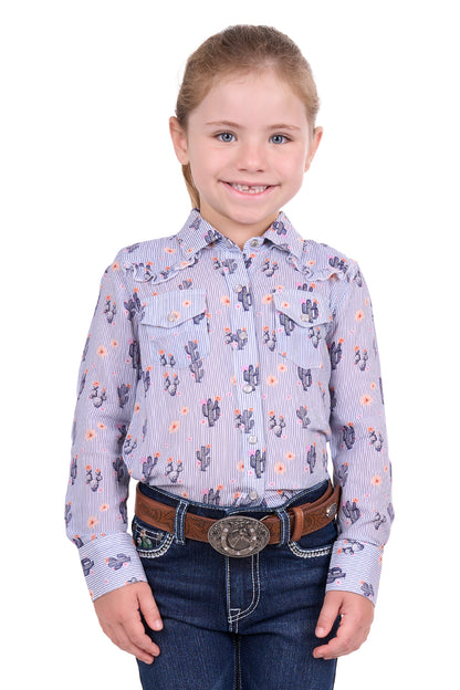 Pure Western Girls Mavis Long Sleeve Top