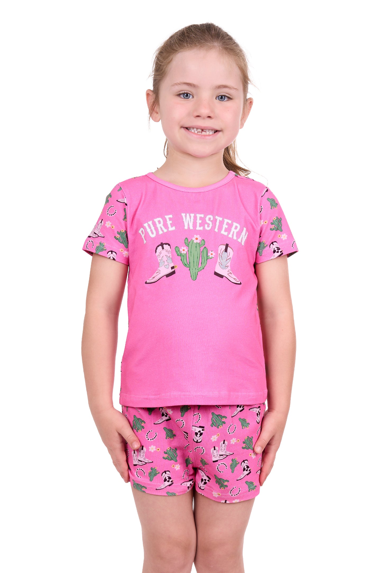 Pure Western Girls Cactus Pyjamas