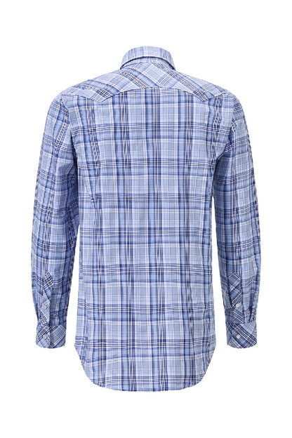 Pilbara Western Mens Snap Button Long Sleeve Shirt