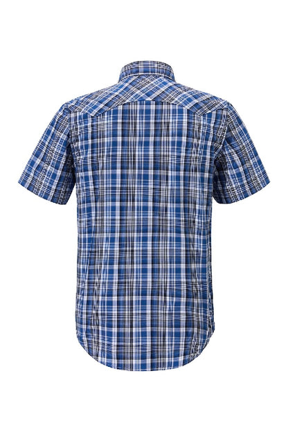 Pilbara Western Mens Snap Button Short Sleeve Shirt