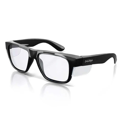 Safestyle Fusions Black Frame Clear Lens