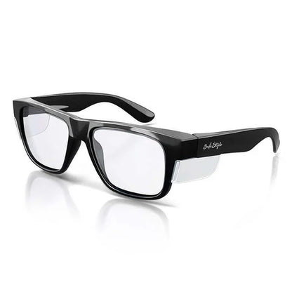 Safestyle Fusions Black Frame Clear Lens