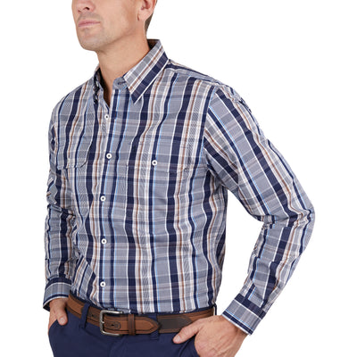 Thomas Cook Men’s Loyd Check 2-Pocket Long Sleeve Shirt