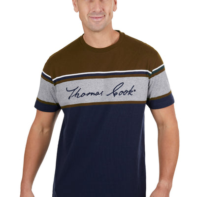 Thomas Cook Men’s Brock Stripe Short Sleeve Tee