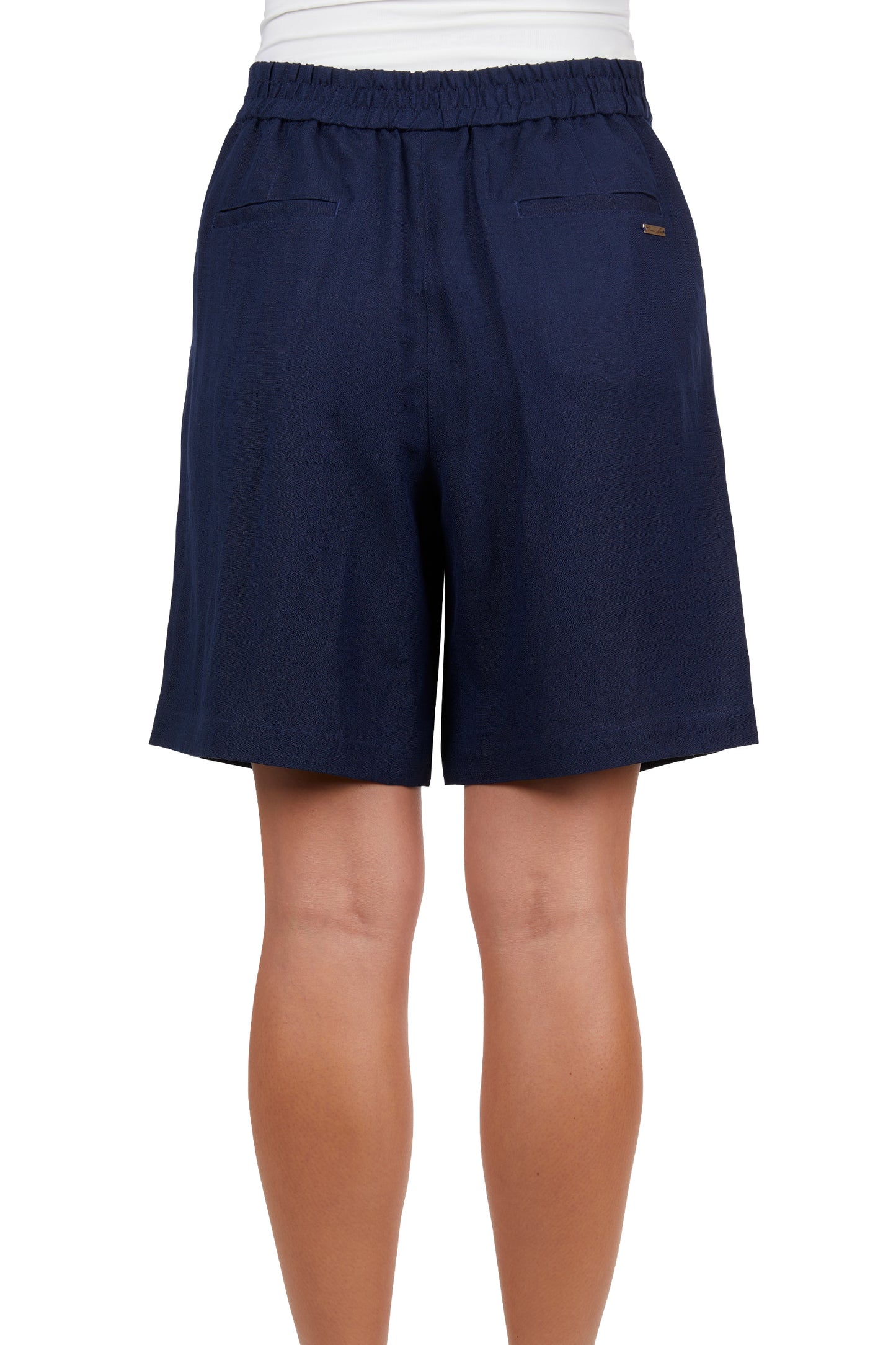 Thomas Cook Womens Isabel Linen Short Navy