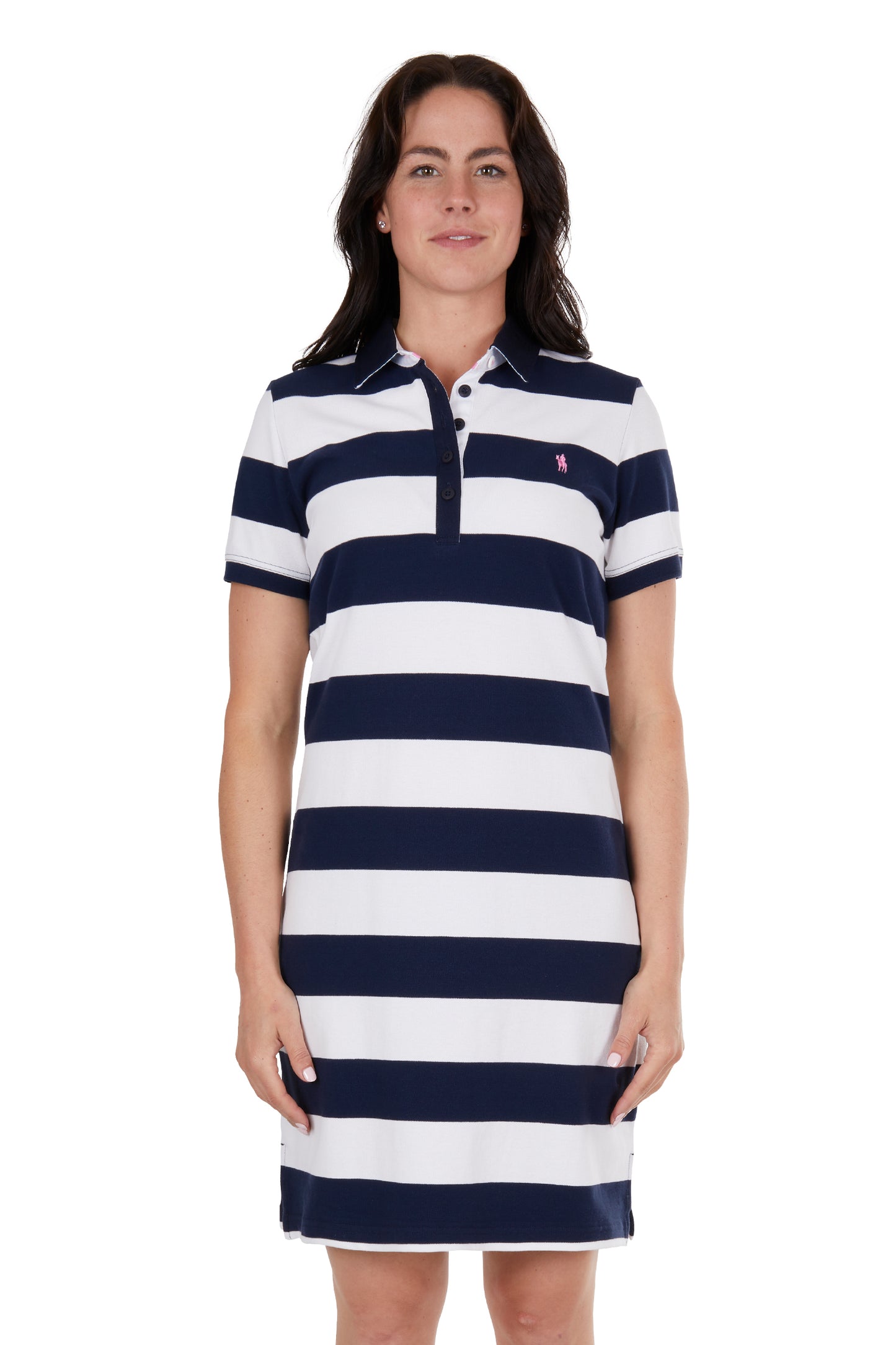 Thomas Cook Womens Beth Short Sleeve Polo Dress