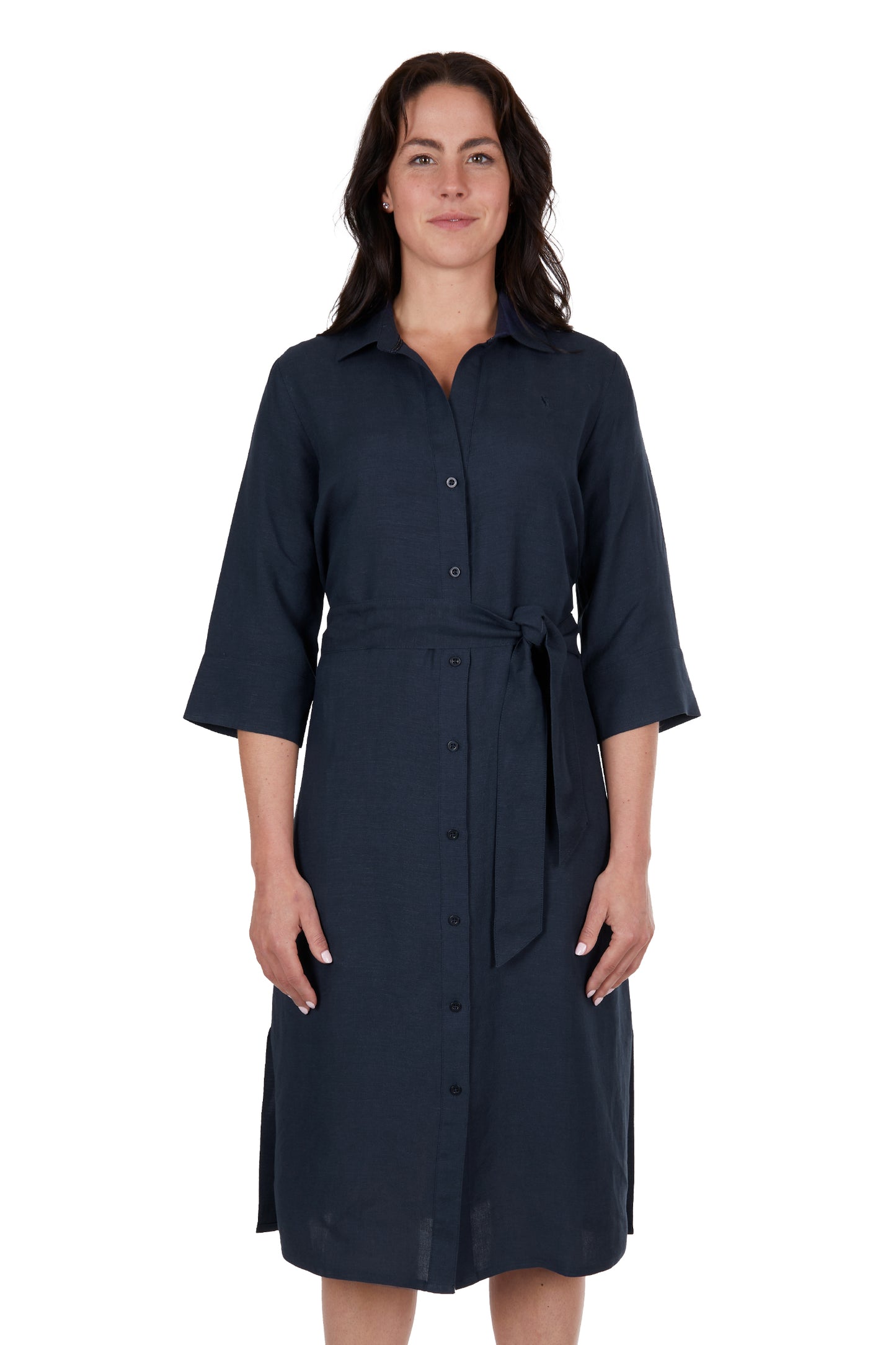 Thomas Cook Women's Halena Linen Shirt Dress