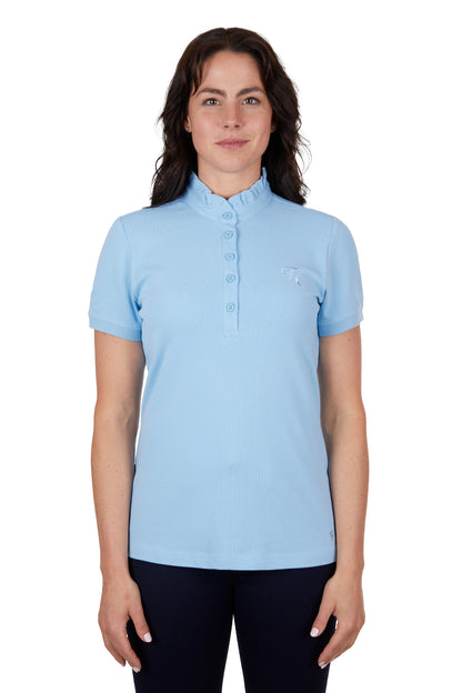 Thomas Cook Womens Holly Short Sleeve Polo - Sky