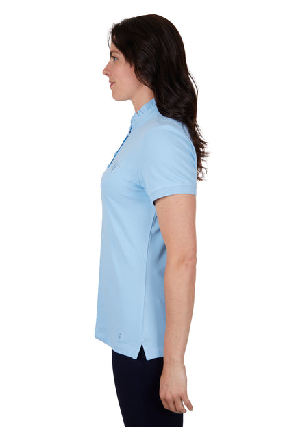 Thomas Cook Womens Holly Short Sleeve Polo - Sky