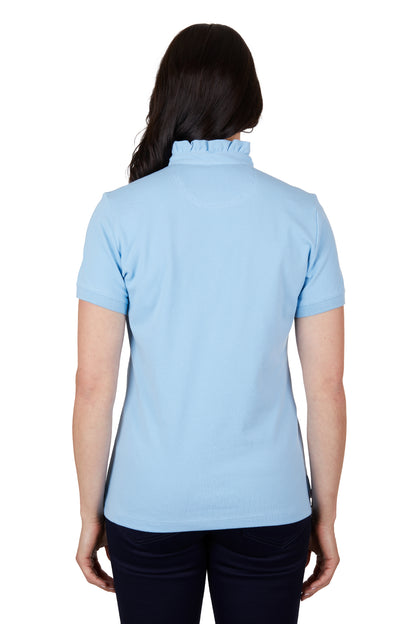 Thomas Cook Womens Holly Short Sleeve Polo - Sky