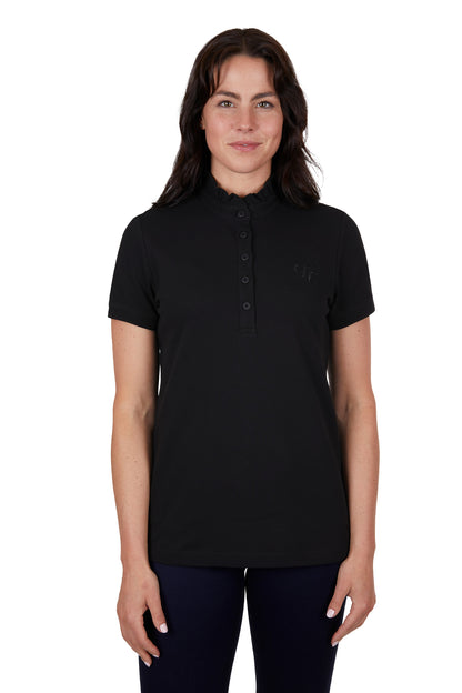 Thomas Cook Womens Holly Short Sleeve Polo - Black