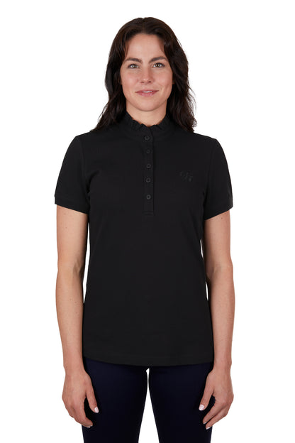 Thomas Cook Womens Holly Short Sleeve Polo - Black