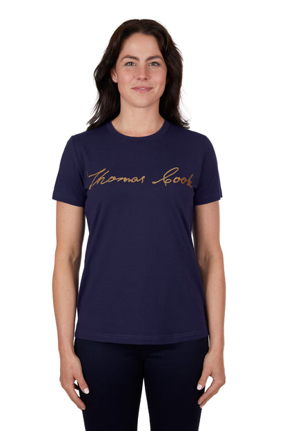 Thomas Cook Women's Eva Short Sleeve Tee - Navy