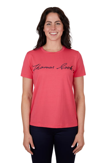 Thomas Cook Women's Eva Short Sleeve Tee - Bright Rose