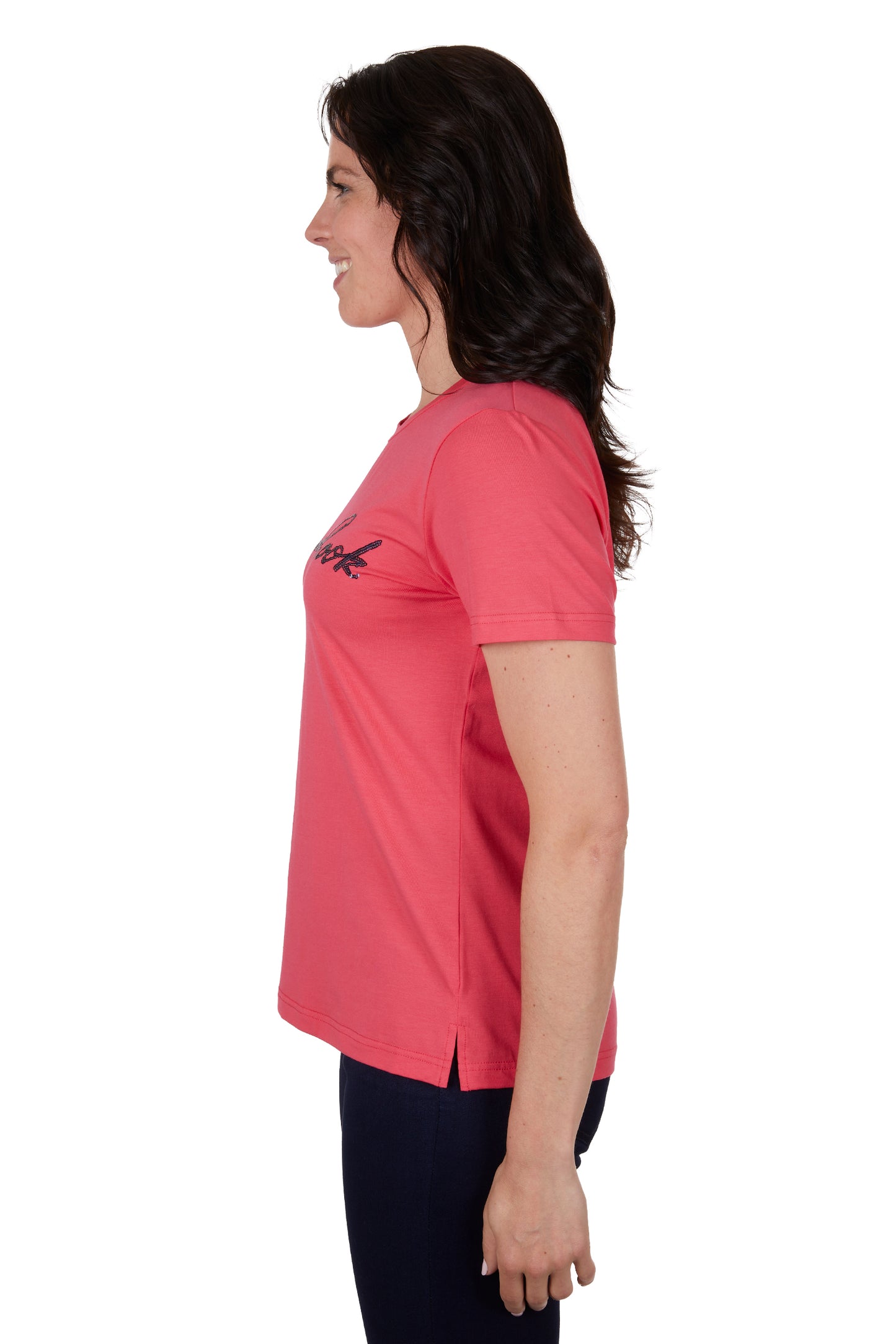 Thomas Cook Women's Eva Short Sleeve Tee - Bright Rose