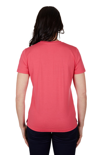 Thomas Cook Women's Eva Short Sleeve Tee - Bright Rose