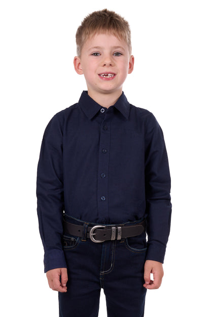 Thomas Cook Boys Linen Long Sleeve Shirt