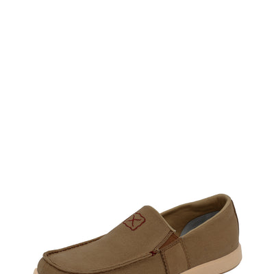 Twisted X Mens Canvas Slip On Moc