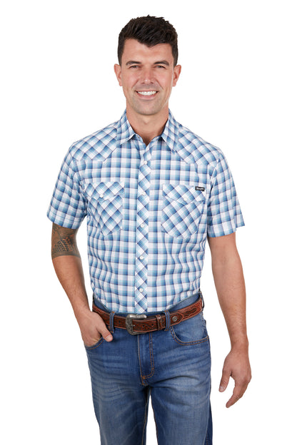 Wrangler Mens Dane Short Sleeve Shirt