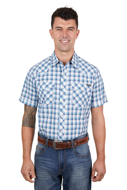 Wrangler Mens Dane Short Sleeve Shirt