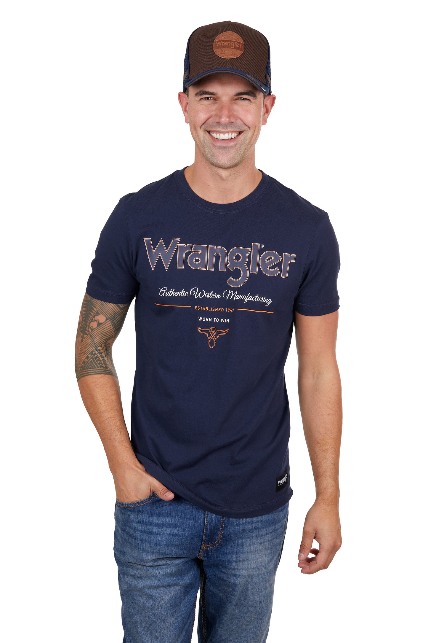 Wrangler Mens Owen Short Sleeve Tee