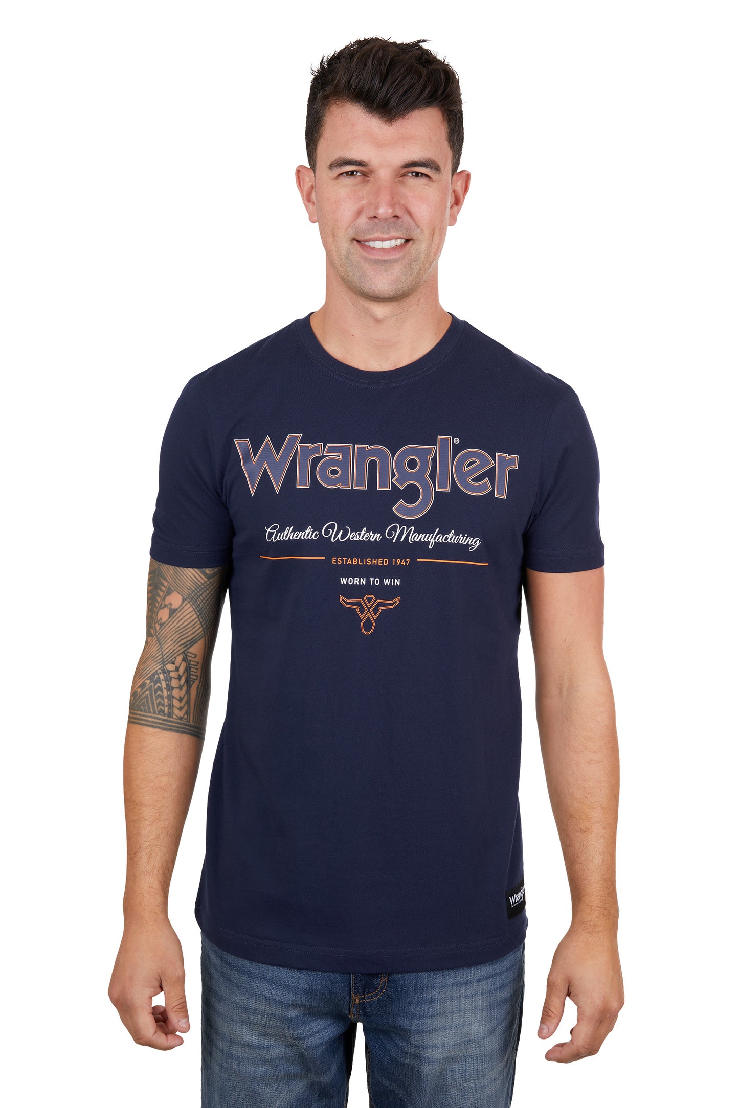 Wrangler Mens Owen Short Sleeve Tee