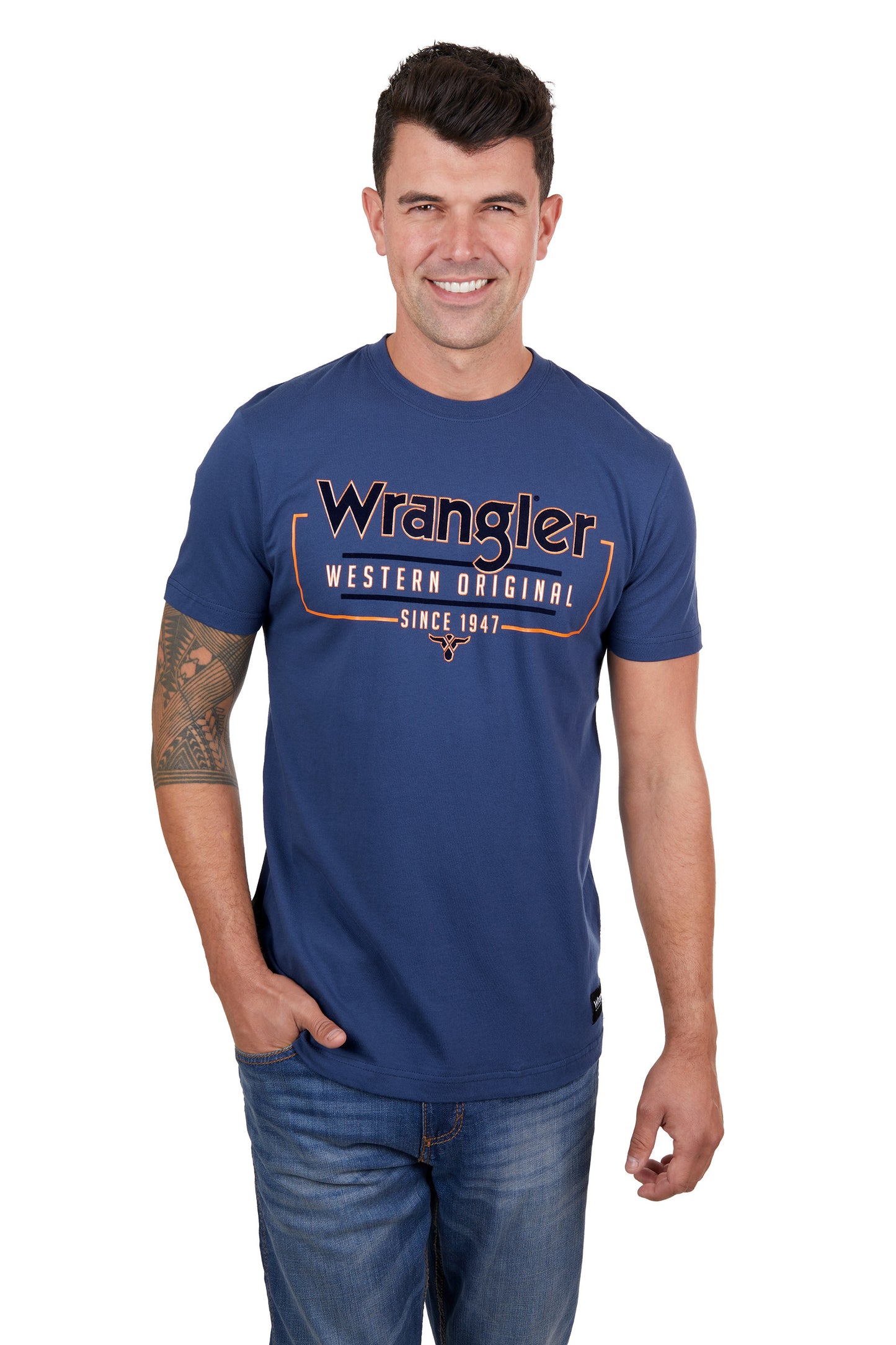 Wrangler Mens Liam Short Sleeve Tee