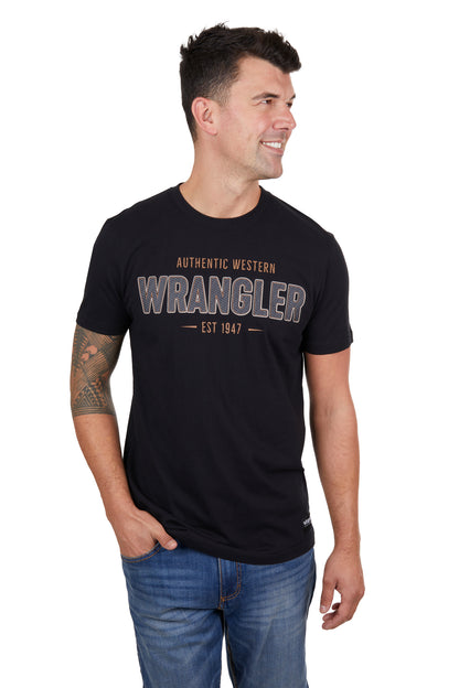 Wrangler Mens Aaron Short Sleeve Tee