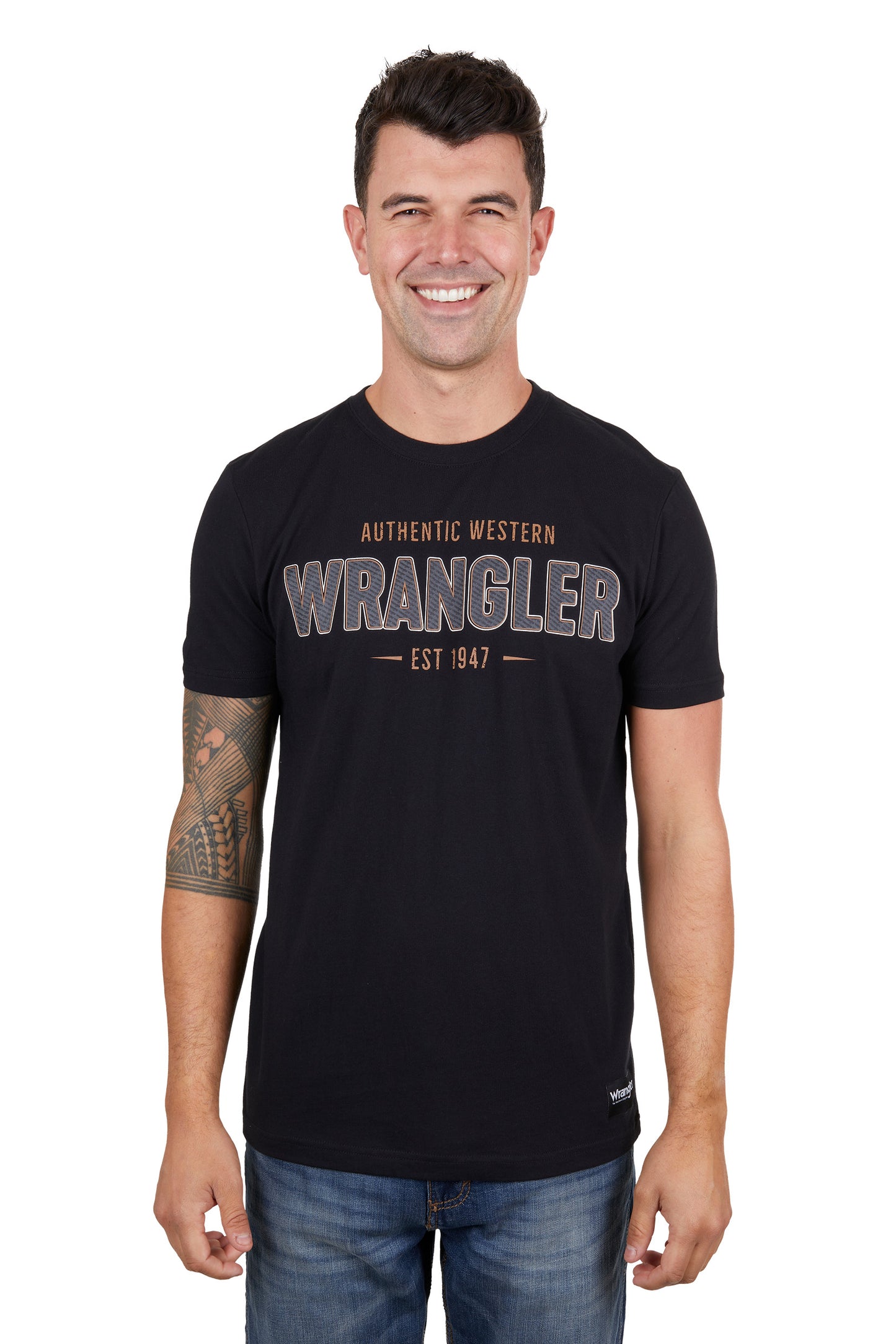 Wrangler Mens Aaron Short Sleeve Tee