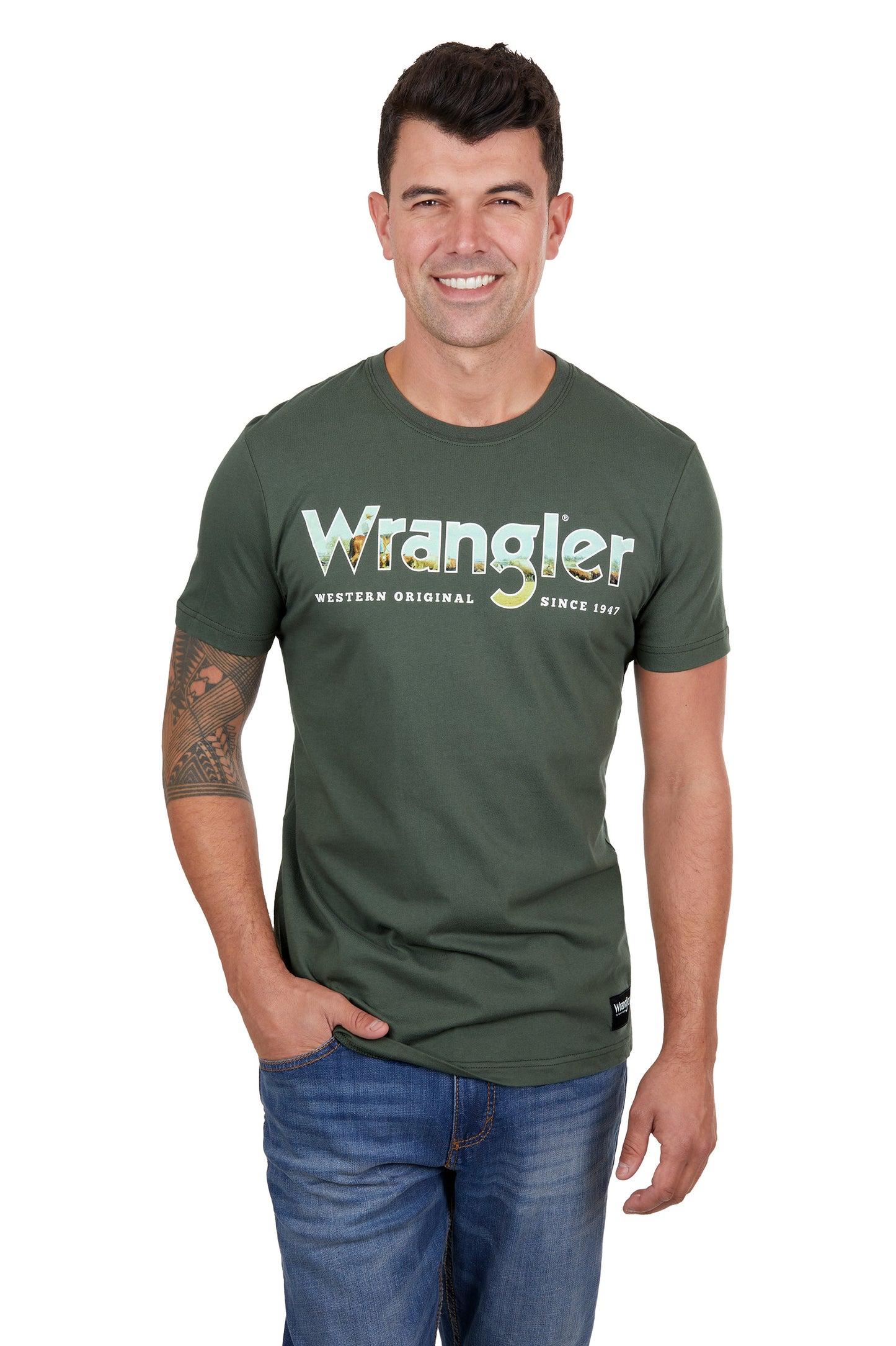 Wrangler Mens Lucas Short Sleeve Tee