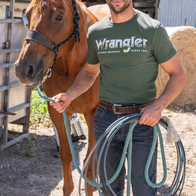 Wrangler Mens Lucas Short Sleeve Tee