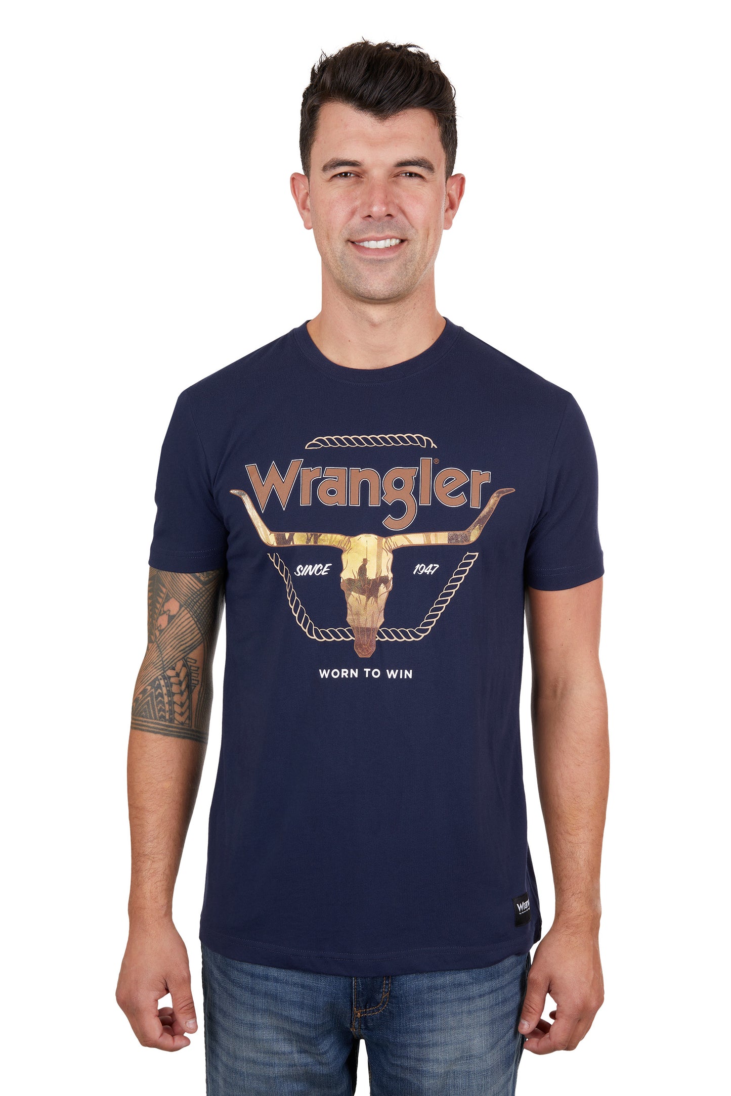 Wrangler Mens Theo Short Sleeve Tee