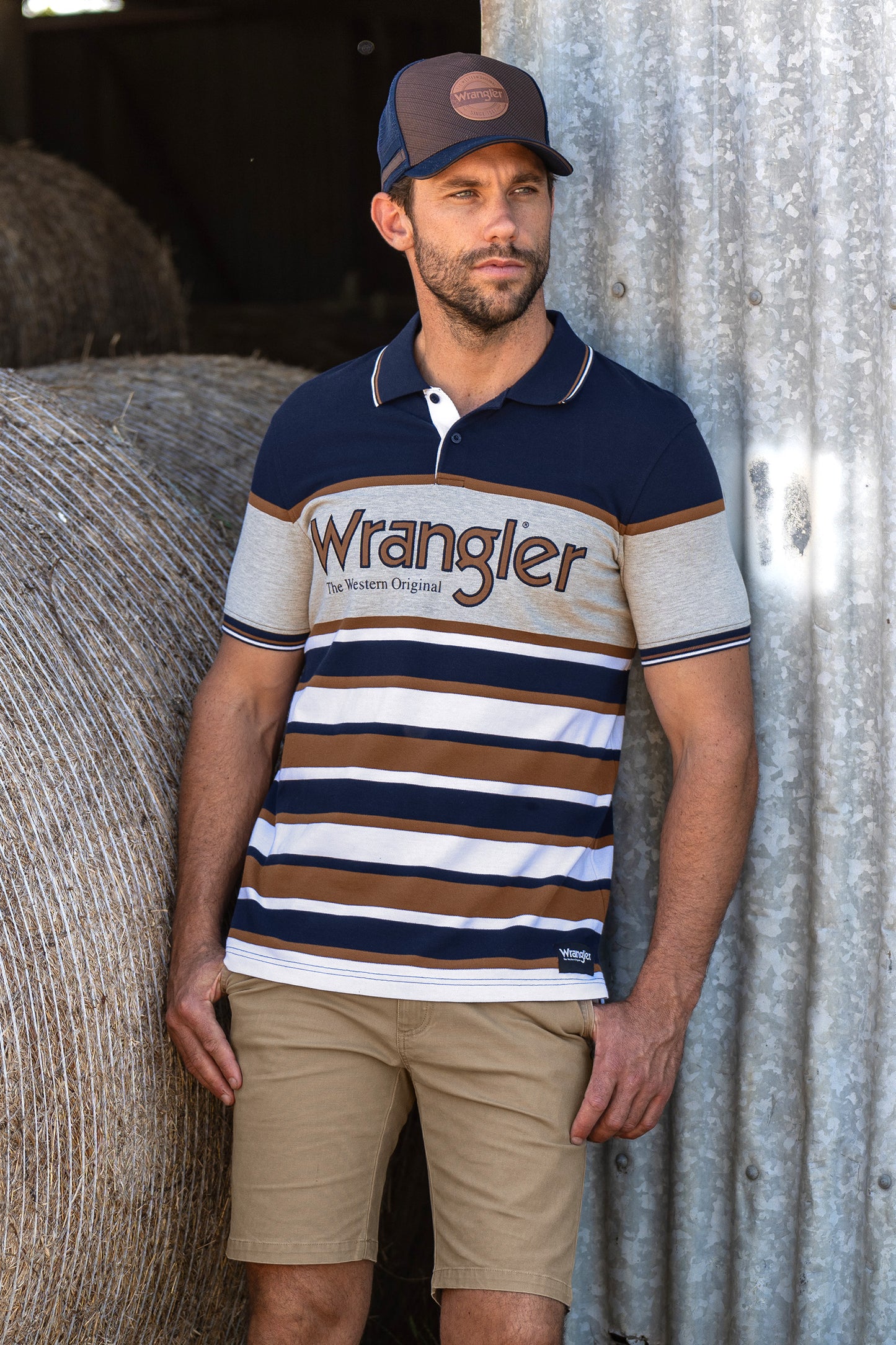 Wrangler Mens Nash Short Sleeve Polo