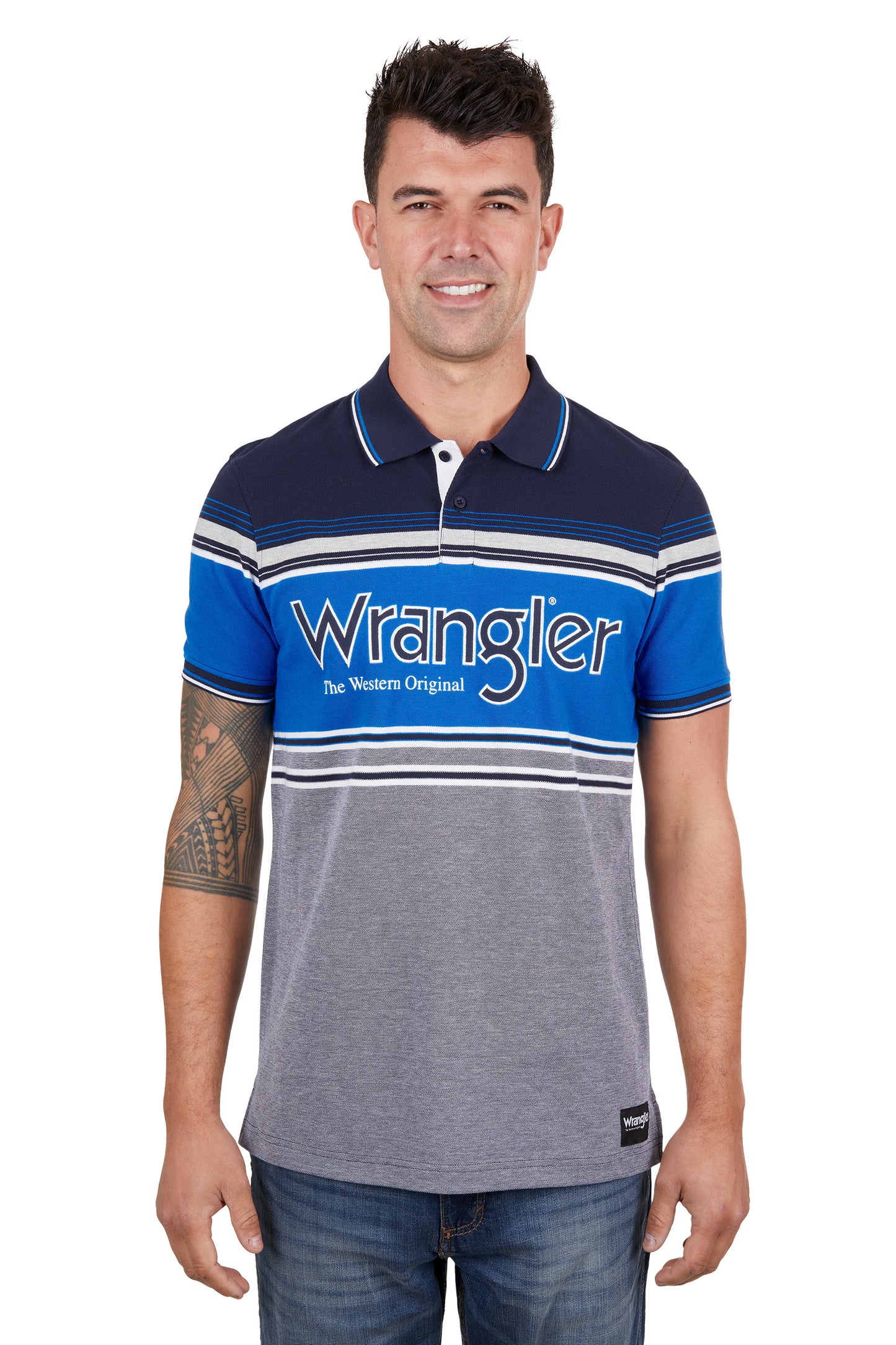 Wrangler Mens Joel Short Sleeve Polo