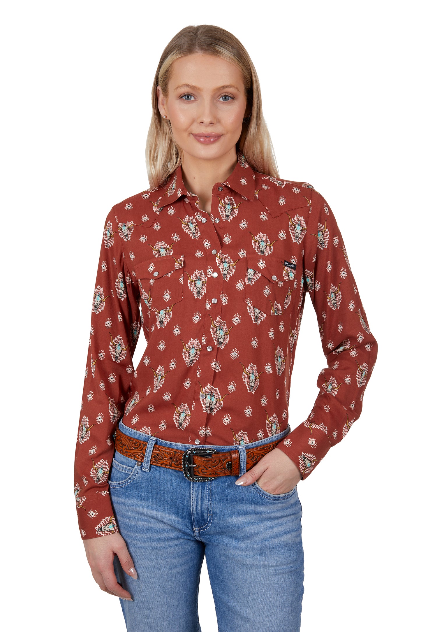 Wrangler Womens Olivia Long Sleeve Shirt