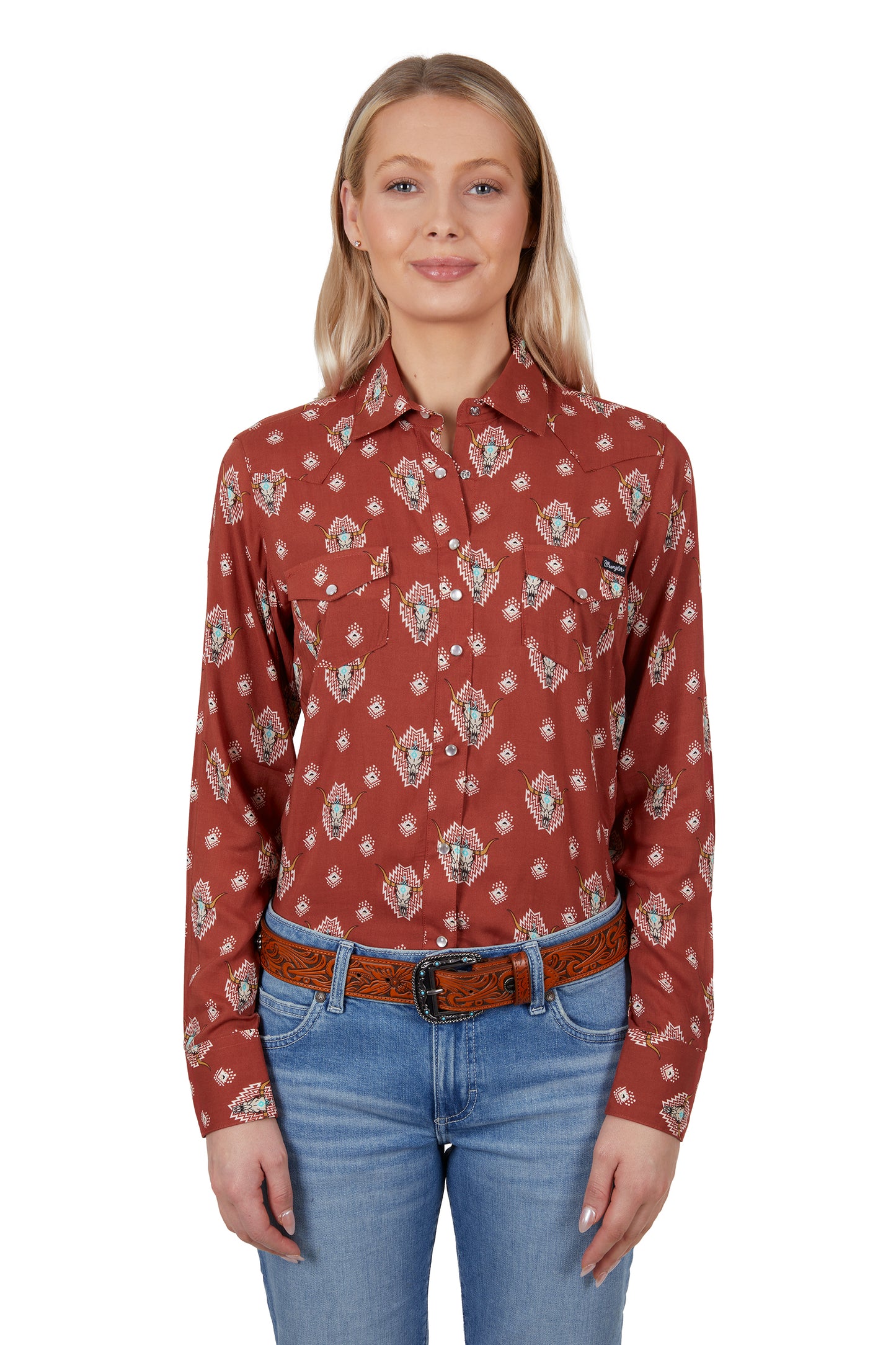 Wrangler Womens Olivia Long Sleeve Shirt