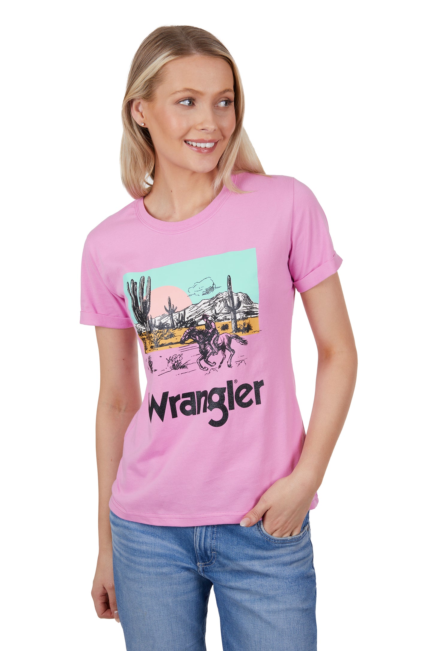 Wrangler Womens Tegan Short Sleeve Tee