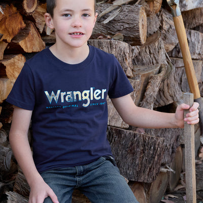 Wrangler Boys Nico Short Sleeve Tee