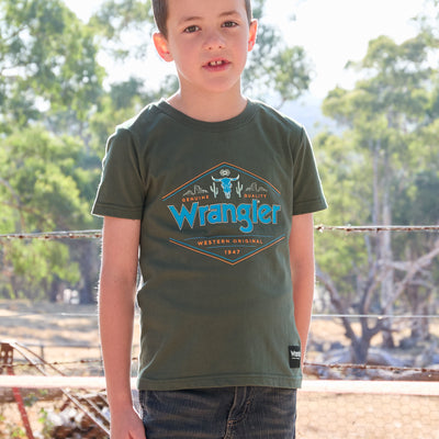 Wrangler Boys Jack Short Sleeve Tee