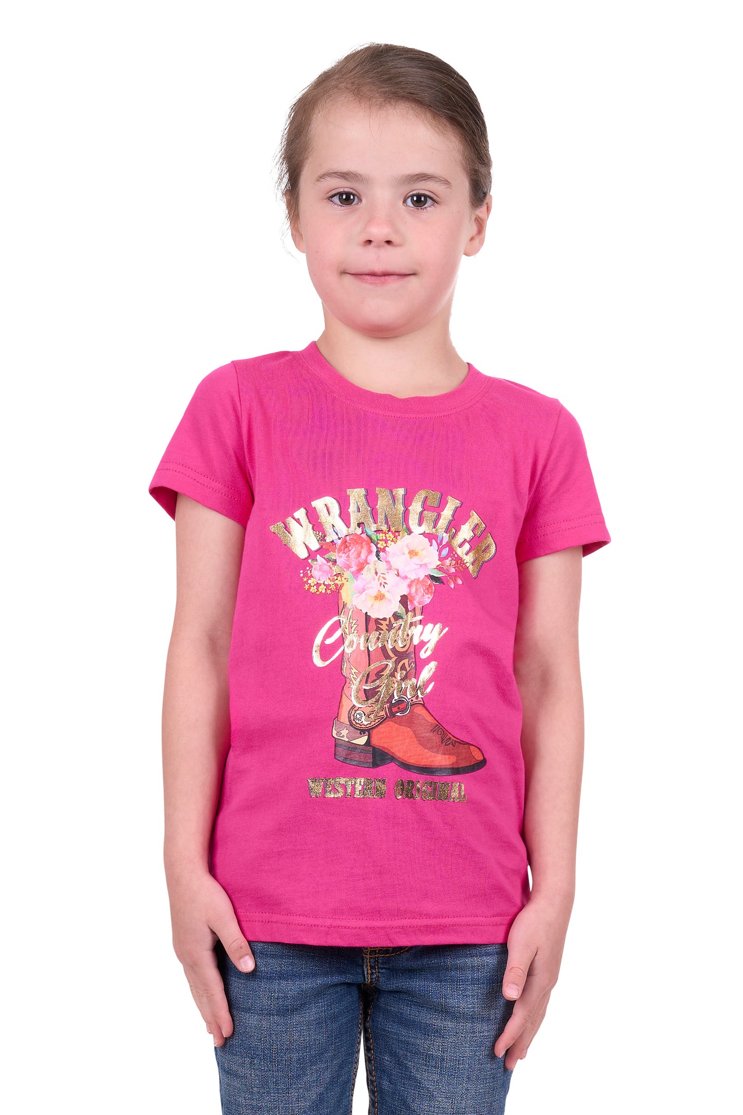 Wrangler Girls Penny Short Sleeve Tee