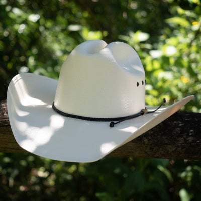 Stetson Dakota Straw White