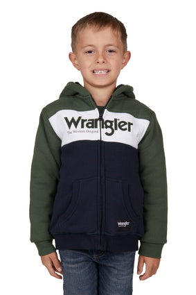 Wrangler Boys Elliot Zip Up Hoodie